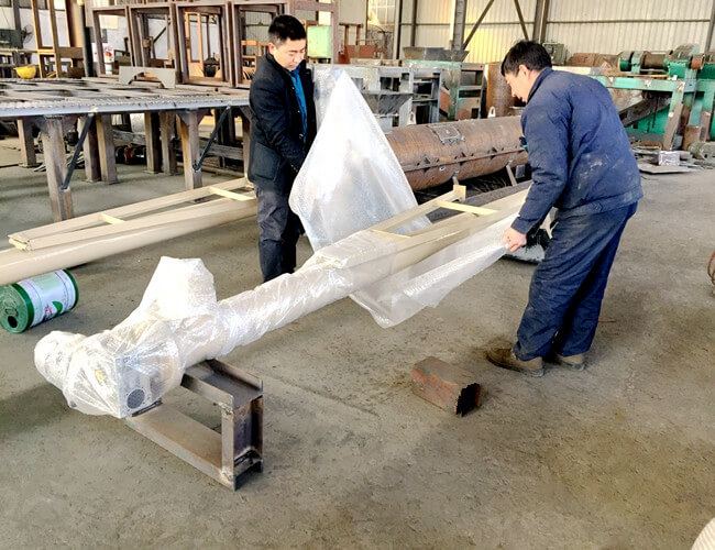 Stainless Steel Fertilizer Belt Conveyor Spiral Screw Type Fertilizer