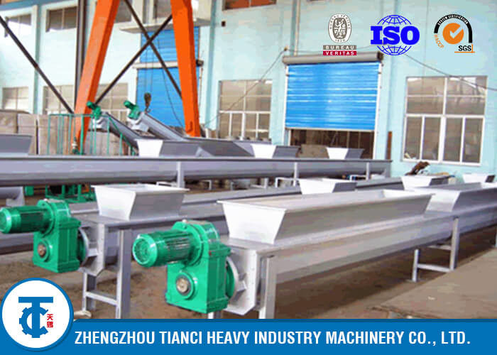 Stainless Steel Fertilizer Belt Conveyor Spiral Screw Type Fertilizer