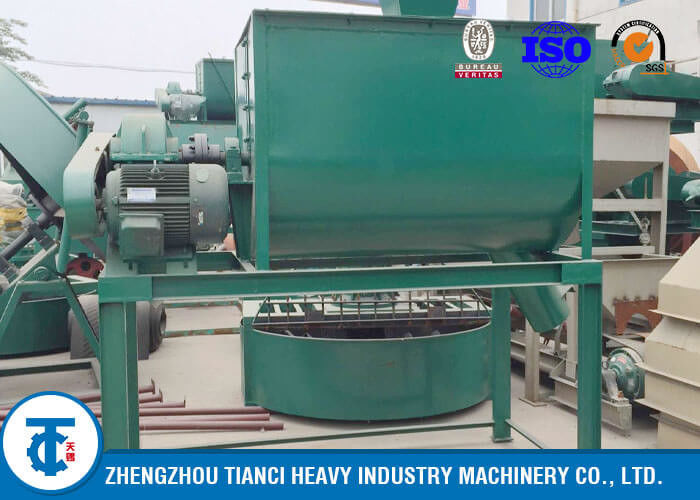 Farmer Use Organic Fertilizer Mixer Horizontal Mixing Type Continuously