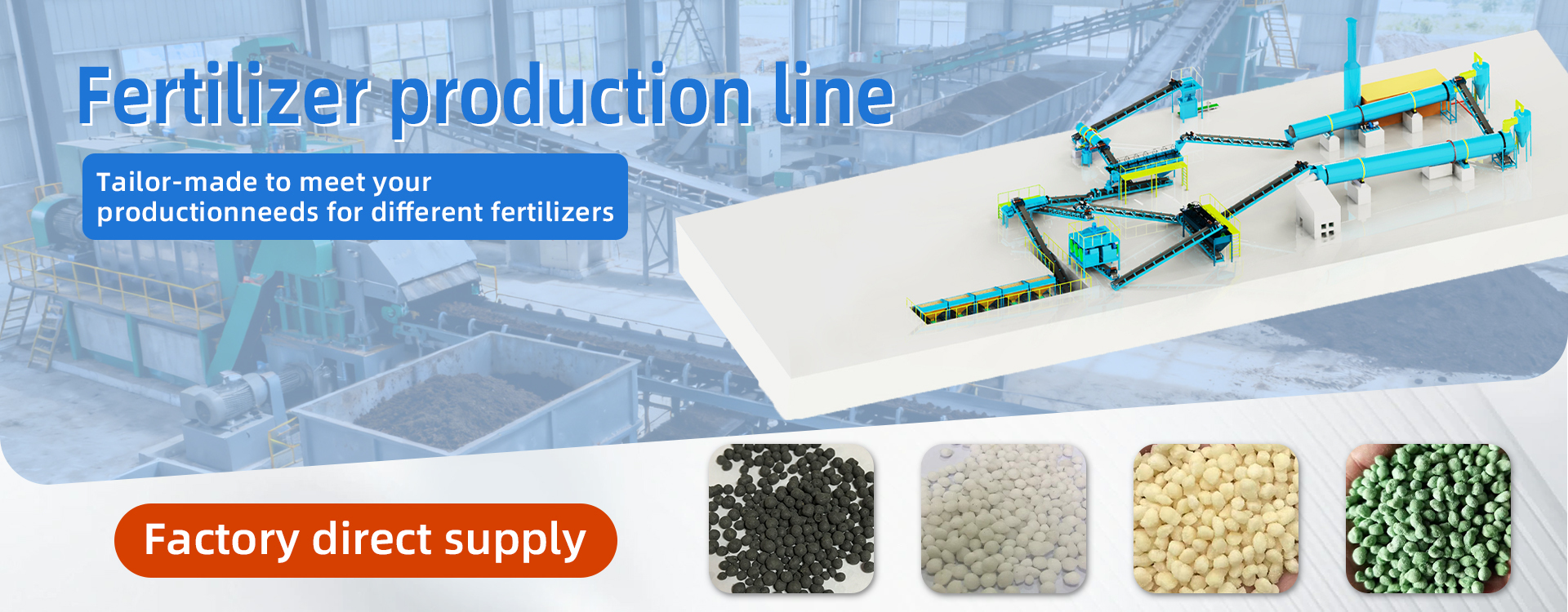 quality Organic Fertilizer Production Line factory