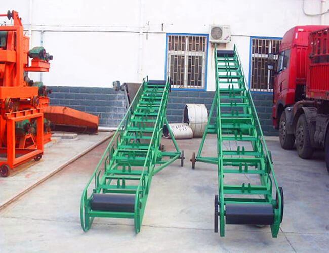 57t/h Fertilizer Powder Belt Conveyor Heat Resistant with Carbon Steel