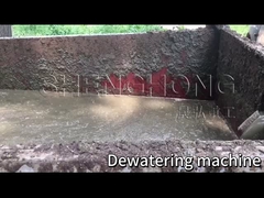 Manure dewatering machine