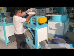 Double roller granulator