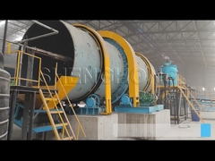 Rotary drum granulator