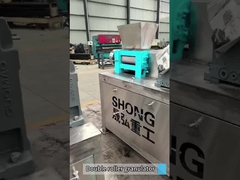 Double roller granulator