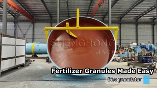 Disc granulator-granules manufacturing machine chicken manure pellet machine