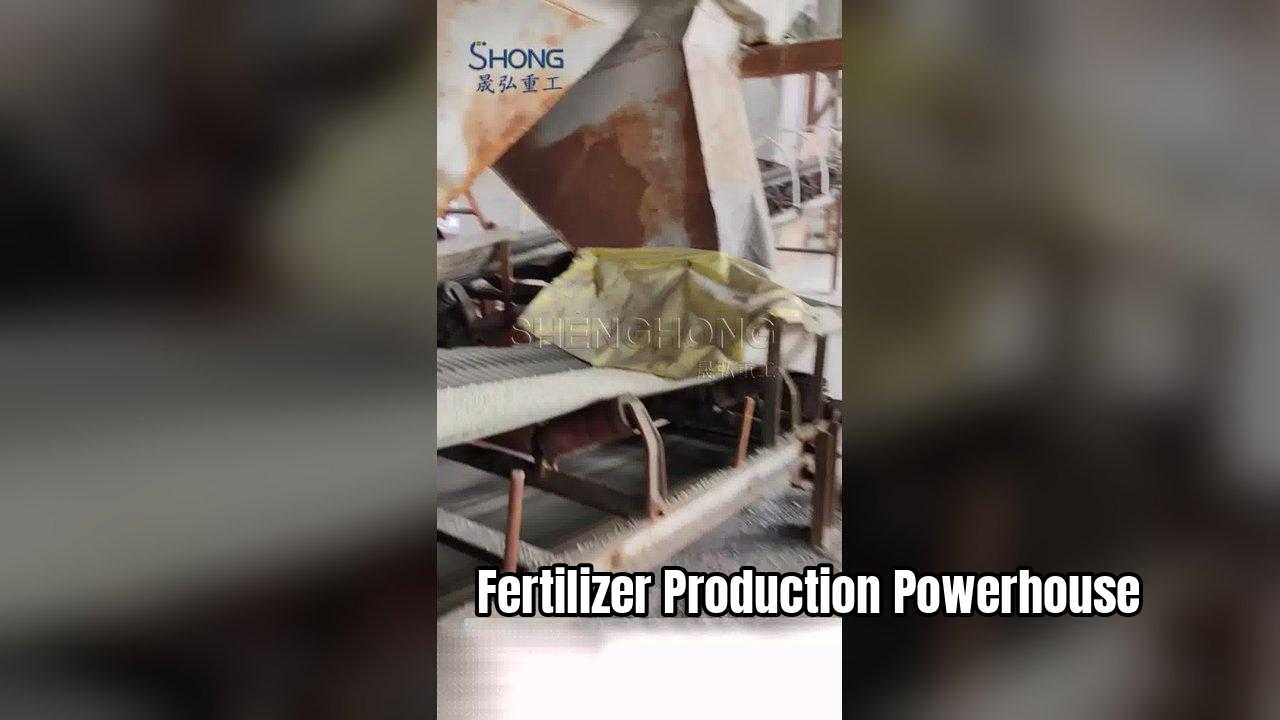 Rotary Drum Granulation Line for High Output Compound Fertilizer Production with Low Power Consumption to Boost Crop Yield