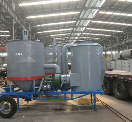 Wheat Corn Grain Dryer Machine Mobile Circulating Rice Carbon Steel