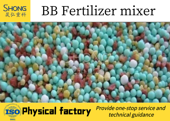 Batch Type Big Bulk Fertilizer Production Line , Fertilizer Equipment