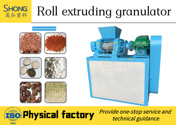 Customized NPK Compound Fertilizer Production Line Dry Roller Extrusion Granulator Included