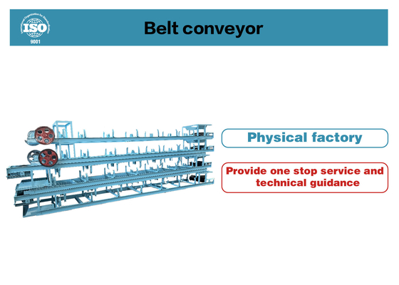 Smooth Material Transfer With PVC Belt Material Belt Conveyor Machinery