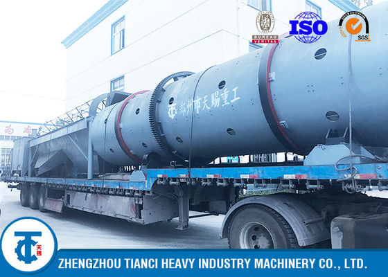 Compound Fertilizer Granulator Machine , High Wear Resistance Rotary Drum Granulator
