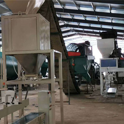 Biomass Compost Organic Fertilizer Production Line Environmental Friendly