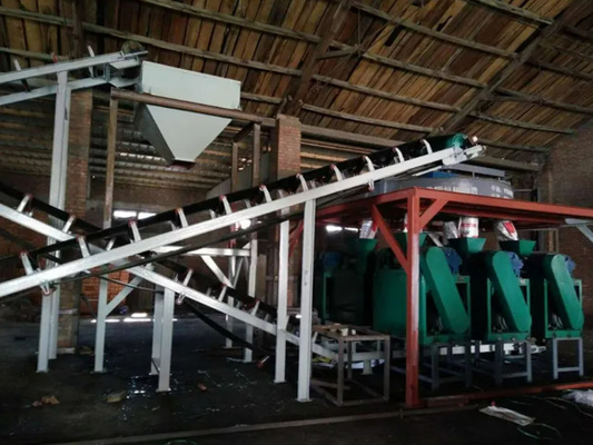Customized Compound Fertilizer Processing Line With Polymers Coating Material 4mm