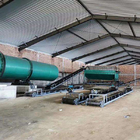 Carbon Steel Organic Fertilizer Production Line Poultry Manure Granulation