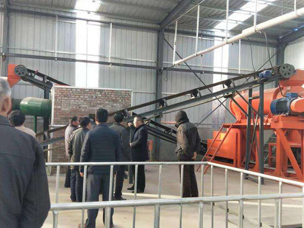 5 Ton/Hour Organic Fertilizer Making Pellet Production Line Animal Waste