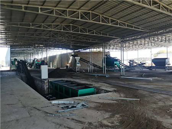 5 Ton/Hour Organic Fertilizer Making Pellet Production Line Animal Waste