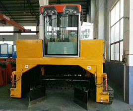 Hydraulic Crawler Type Compost Windrow Turner Bio Organic Manure Turning Machine