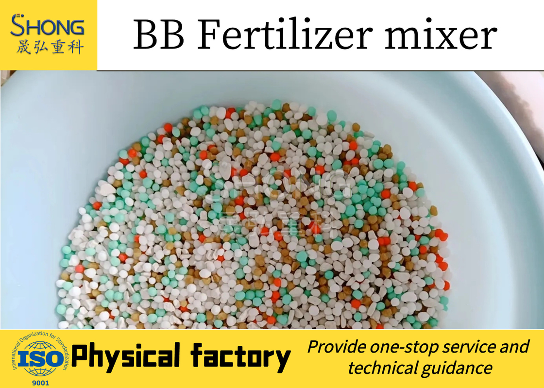 Plug-and-Play BB Fertilizer Blending Line with Rapid Deployment and 1-10t/h Production Capacity
