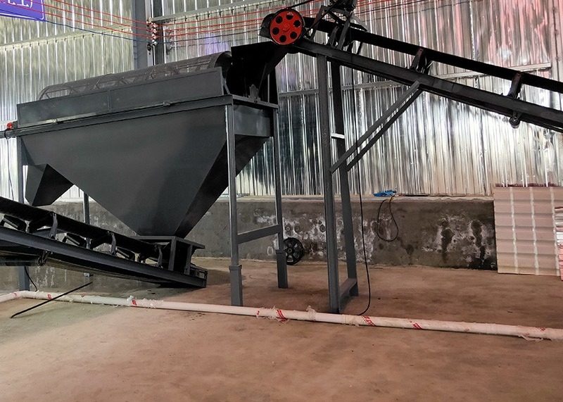 Poultry Manure Organic Fertilizer Production Line 10t/H For Animal Waste