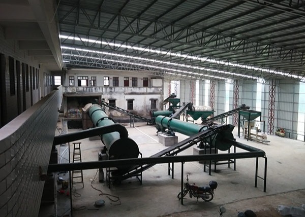 Chicken Manure Organic Fertilizer Production Line 10t/H Fertilizer Production Plant