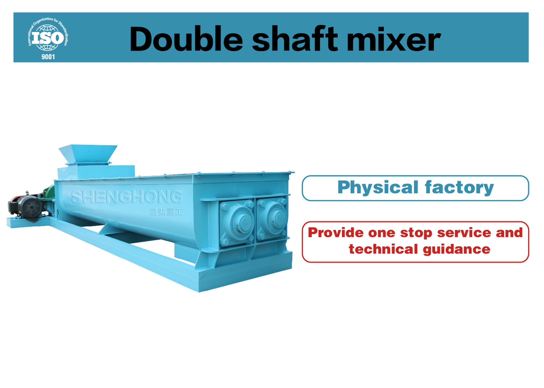 Low Energy Organic Fertilizer Production Line Mixing And Mixing Equipment Organic Waste Recycling And Utilization