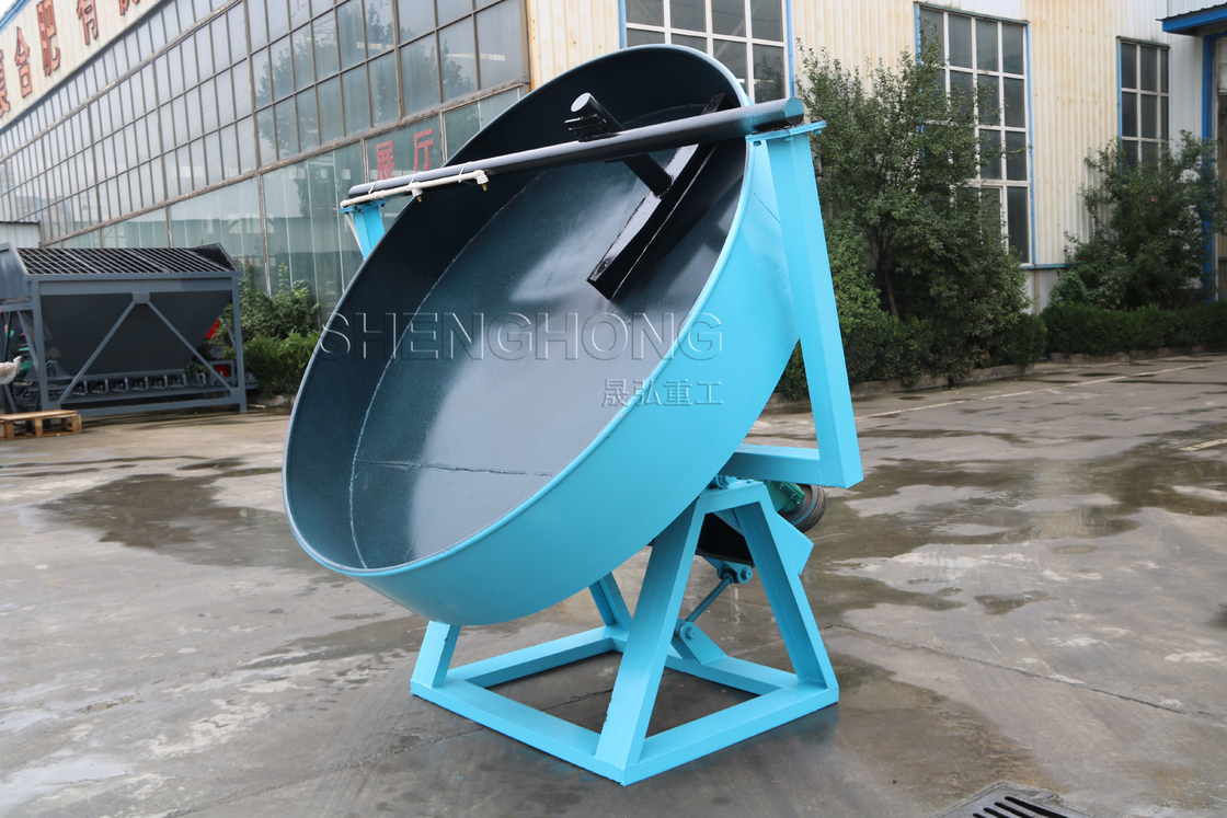 Weight Thickening Strong Base Design No Need To Anchor Bolt Fixed Smooth Operation Disc Granulator