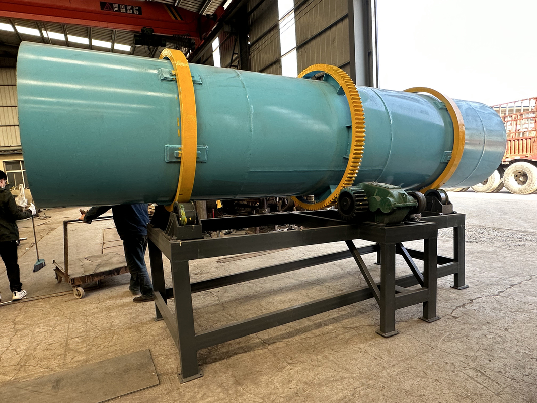 Film Coating Machine Has A Capacity Of 1-5t And Is Blue In Color. It Is A Rotary Film Coating Machine.