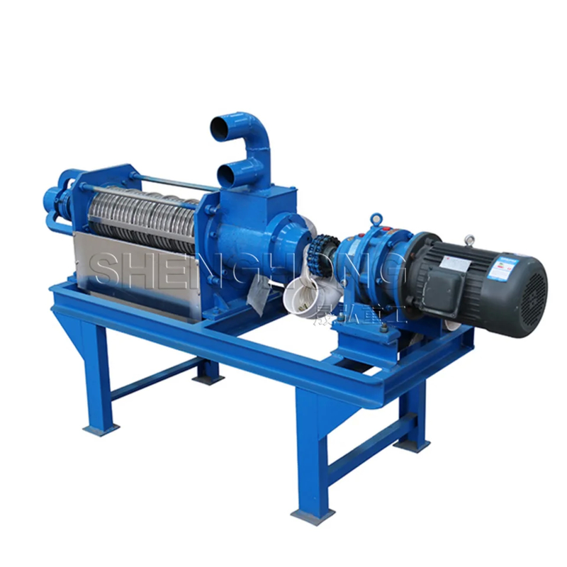 Automatic Manure Dewatering System With 4-25 Tons Hourly Capacity And 12-Month Warranty