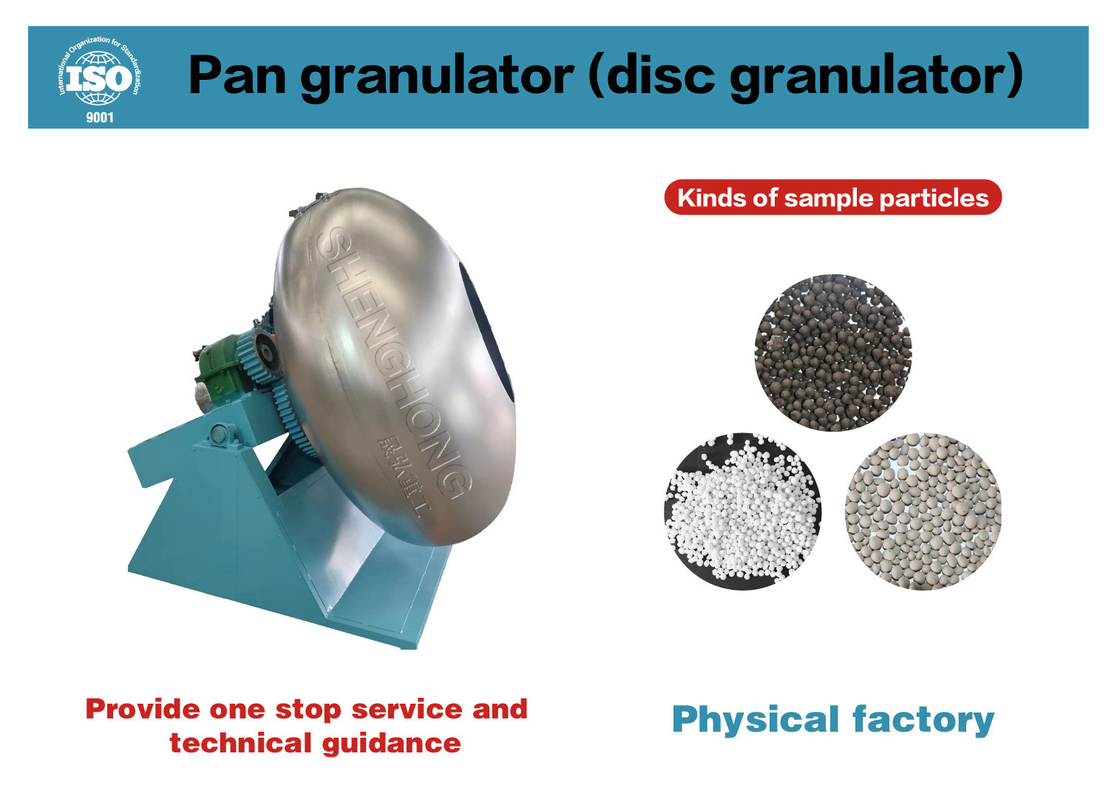 Disc Granulator Machine For Organic Fertilizer Production Working Principle & Technical Specifications
