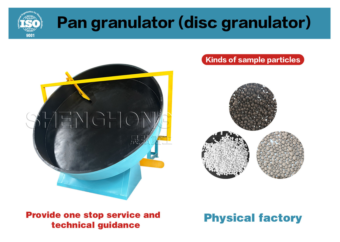 Disc Granulator Machine For Organic Fertilizer Production Working Principle & Technical Specifications