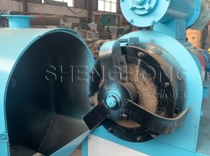 Visit Welcome Round Organic Fertilizer Granulator For 4-6t/h Capacity Production