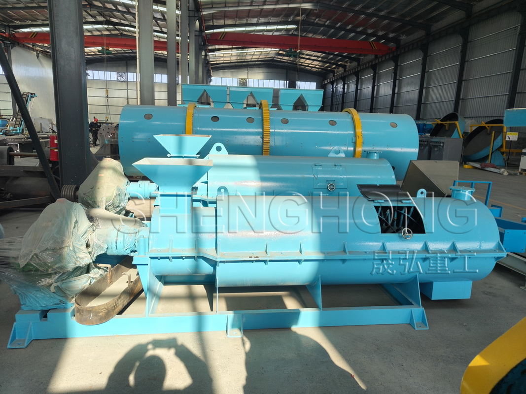 Organic Raw Material Manure Fertilizer Pellet Making Machin Chicken Organic Fertilizer Granulator