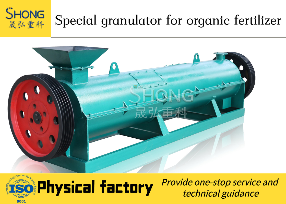 Animal chicken manure Fertilizer Granulator Custom Capacity High Efficiency fororganic fertilizer