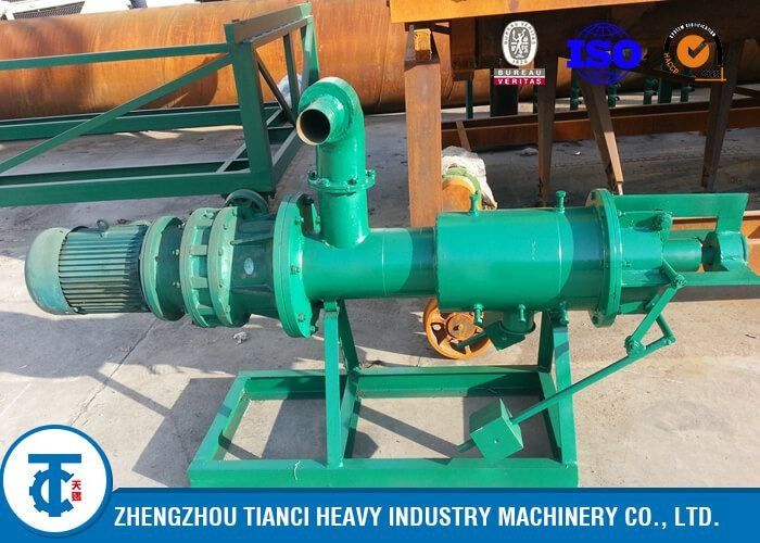 Farm Poultry Manure Dewatering Screw Press Machine ISO / BV / SGS Certificated