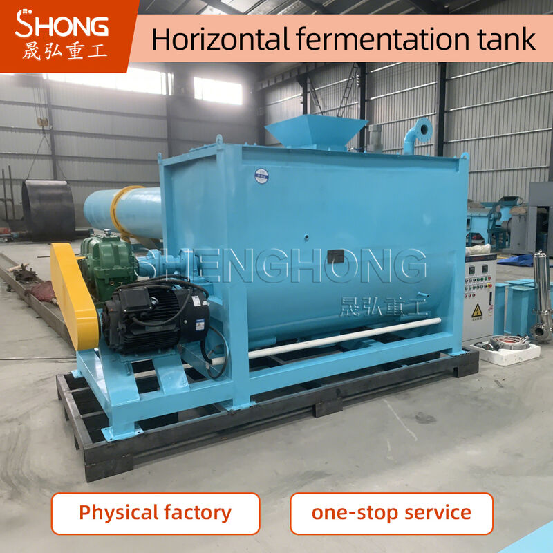 Certified Automatic Control Fermentation Compost Equipment