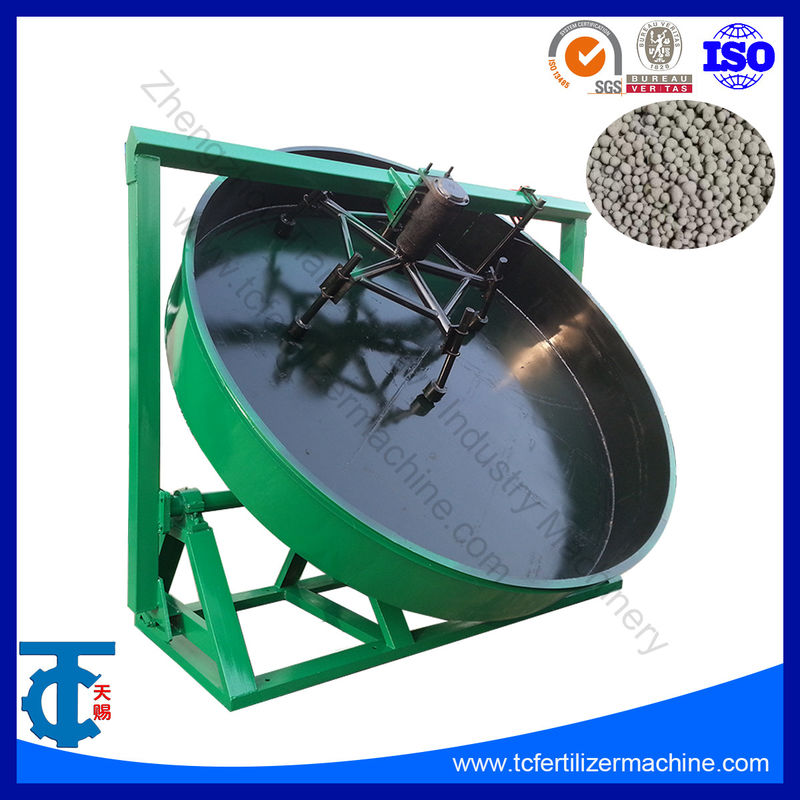 Disc Pan Fertilizer Granulation Equipment For Chemical Powder 6t/H
