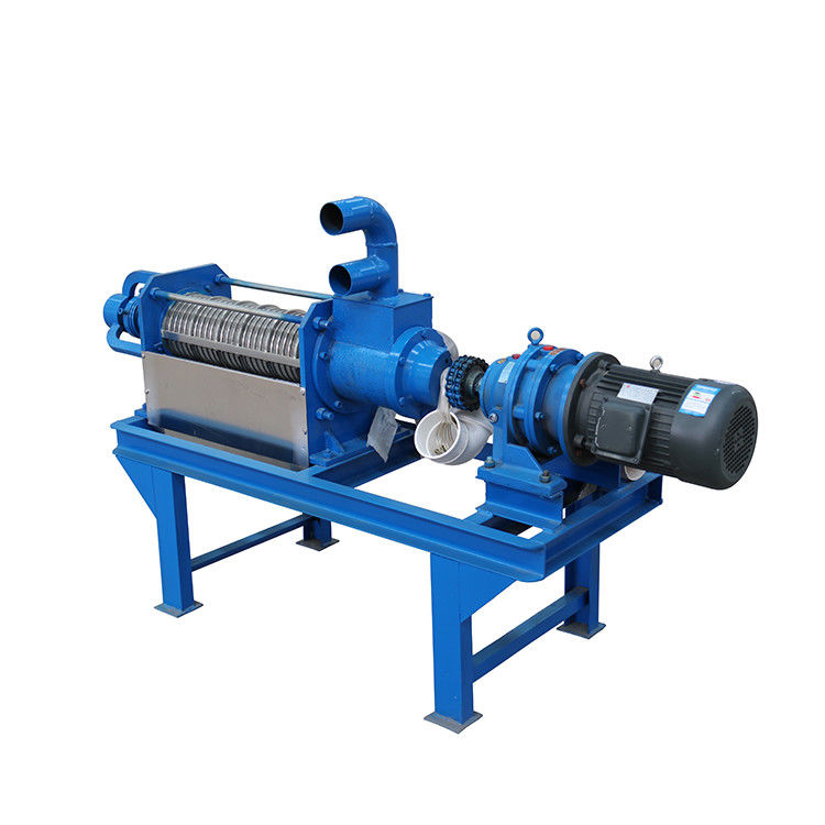 Carbon Steel 9 - 10T/H Capacity Dewatering Machine for Fertilizer Making