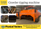 Organic Manure Compost Turner Machine Automatic Crawler Type SGS