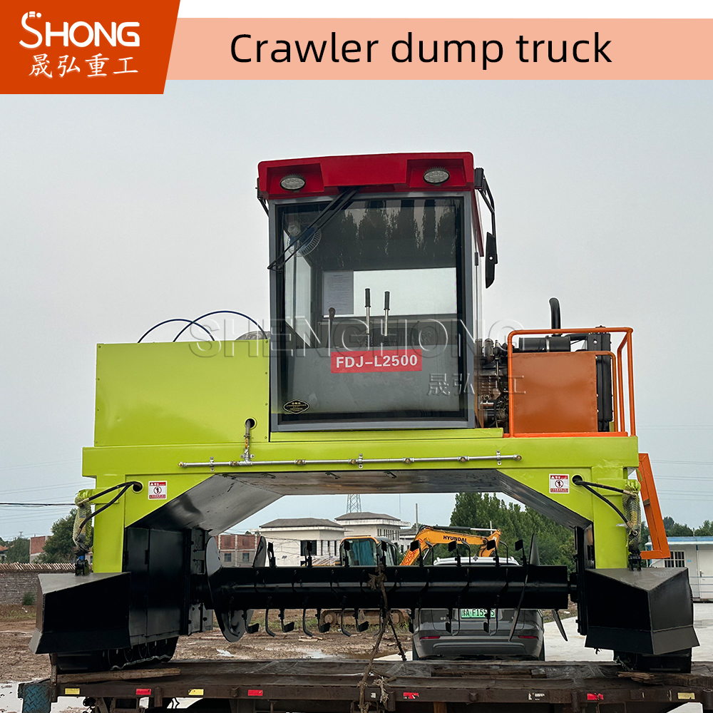 Compost Engine Diesel Engine Fermentation Compost Equipment for Organic Fertilizer