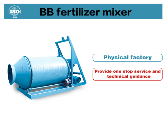 BB Fertilizer Mixer with 2-Stage Shock-Proof Process,Mixing Range 10-60kg