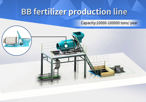 7.5KW 4.5KW BB Fertilizer Mixer for Demanding Mixing Requirements