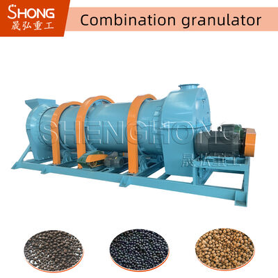 Organic Fertilizer Granulator Machine With 5 Tons per Hour Large Output and 42.6-117KW Power for Fertilizer Production Line