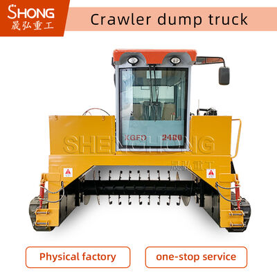 Efficient Fermentation Compost Turner For Agaricus Brunnescens Production