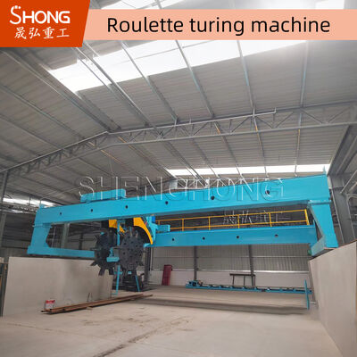 Wheel Type Compost Turner - Deep 1.6m Pile, 12m Width, High Efficiency