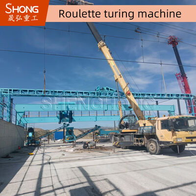 Groove Type Compost Turning Machine with 2 Cubic Meter Cubage and 0.8-1.5m Turning Height for Agriculture Application