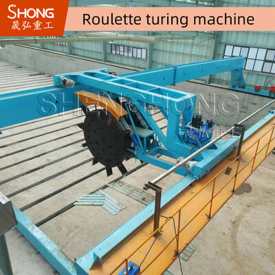 Groove Type Compost Turning Machine with 2 Cubic Meter Cubage and Roulette Turning Machine for Fast Waste Fermentation