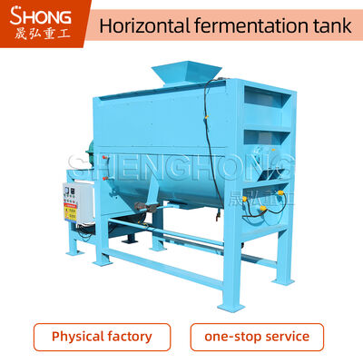 10CBM 5700*2000*2700mm High Temperature Aerobic Fermentation Compost Machine Organic Fertilizer Fermentation Equipment