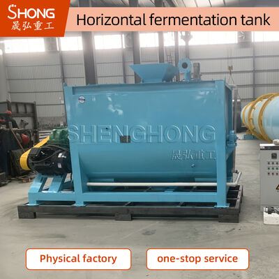 Full Hydraulic 75KW Organic Fertilizer Fermentation Tank with 12 Months Warranty for 10 Hours Disposal Process