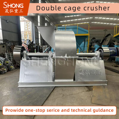 55 KW Power 15-20 t/h Capacity 380V/410V Voltage Fertilizer Shredding Device for Fertilizer Production